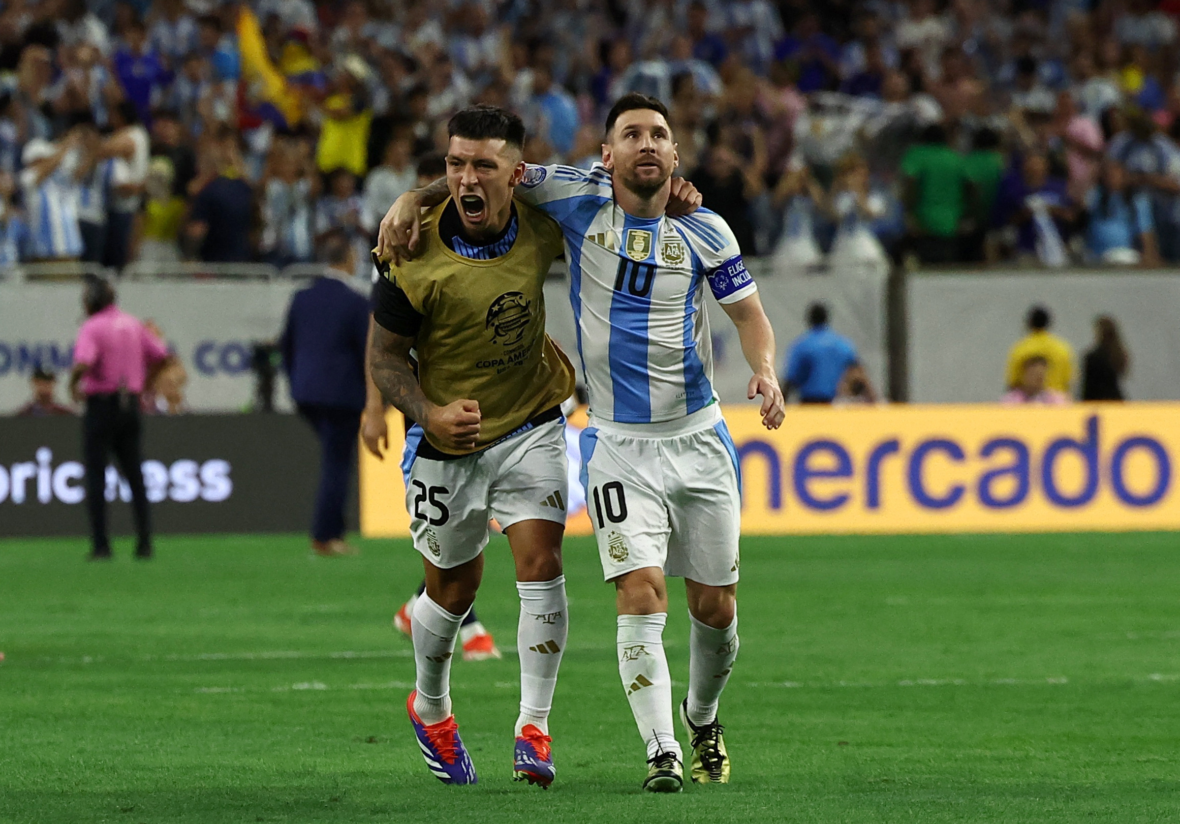 Argentina into Copa America semifinals, beats Ecuador 4-2 on penalty kicks after 1-1 draw – CP24