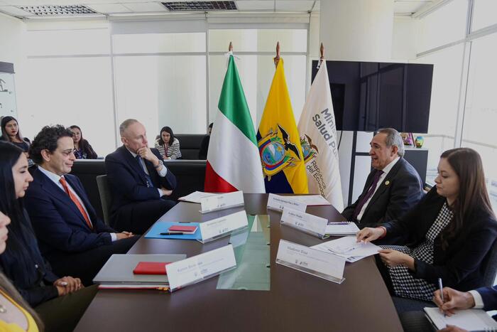 Ecuador, Amb. Davoli meets the new Health Minister – Agenzia ANSA